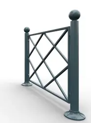 Ограждение стальное 1.1 Стойка