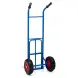 Тележка грузовая Стелла-техник КГ-150-PU-1120-255 с откидной полкой, грузоподъемность 150 кг