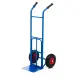 Тележка грузовая Стелла-техник КГ-150-PU-1120-255 с откидной полкой, грузоподъемность 150 кг