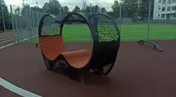 Скамейка стальная «Филигран Инфинити»