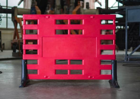 Ограждение мобильное ARGO с пластиковыми опорами