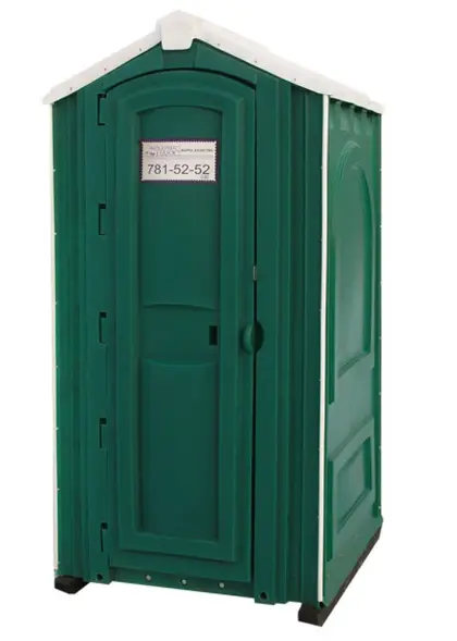 Туалетная кабина Евростандарт «Люкс» с деревянным поддоном