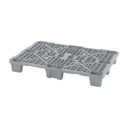 Легкий перфорированный пластиковый поддон 1200х800 на ножках