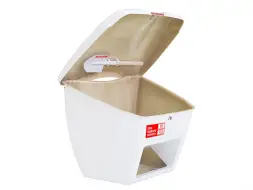 Ящик для песка Boxsand 0,25 м3 с дозатором и с лопатой, белый