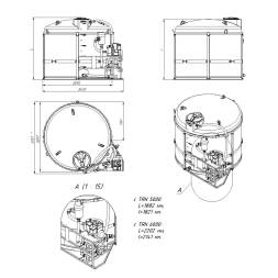 Комплексы насосные ПВХ на одну емкость TRN