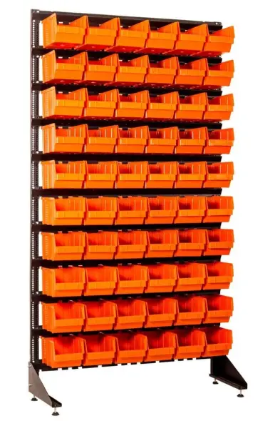 Стеллаж с пластиковыми ящиками 1801-0/0/10 Kombo