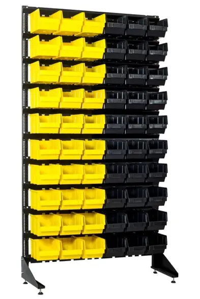 Стеллаж с пластиковыми ящиками 1801-0/0/10 Kombo