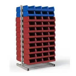 Стеллаж двусторонний №117 (1835х950х760)