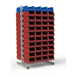 Стеллаж двусторонний №118 (1835х950х760)