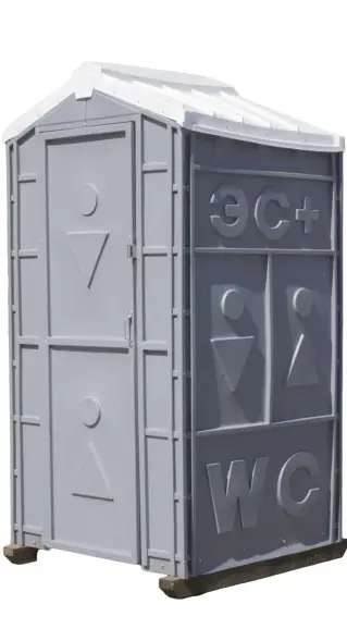 Туалетная кабина «Дачник» с деревянным поддоном (бак 150 литров)