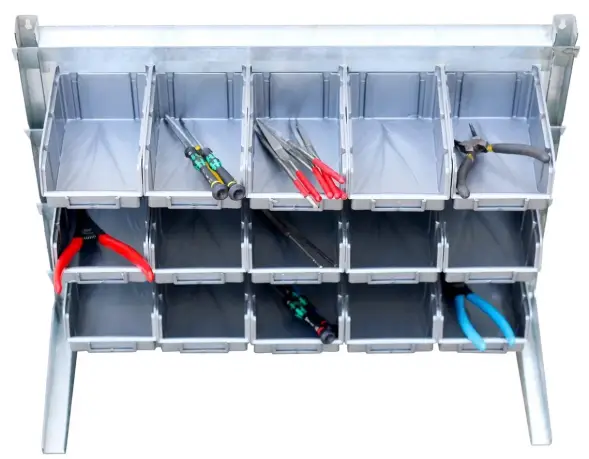 Настольный органайзер для гаража Серый