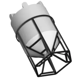 К 2000 литров с обрешеткой (стандарт)