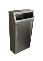 Урна МВЛ-М настенная 230х140х370 мм 8 л