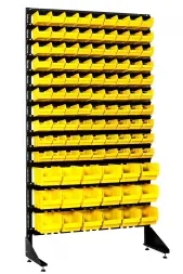 Стеллаж с пластиковыми ящиками 1801-0/10/3 G