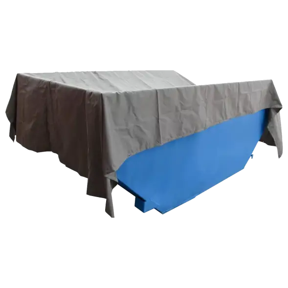 Тент-укрытие для бункера 8 куб.м (автополог тканевый)