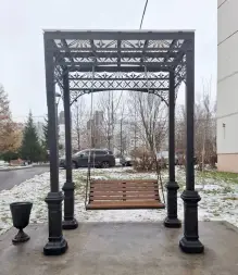 Качели парковые «Сити» Двухсекционные