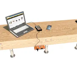 Зарядное устройство и точка доступа Wi-Fi «Валли» 2xUSB и 2xTYPE-C