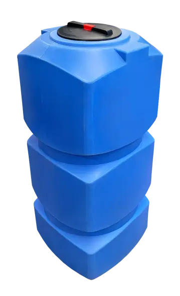 Емкость прямоугольная 500л вертикальная