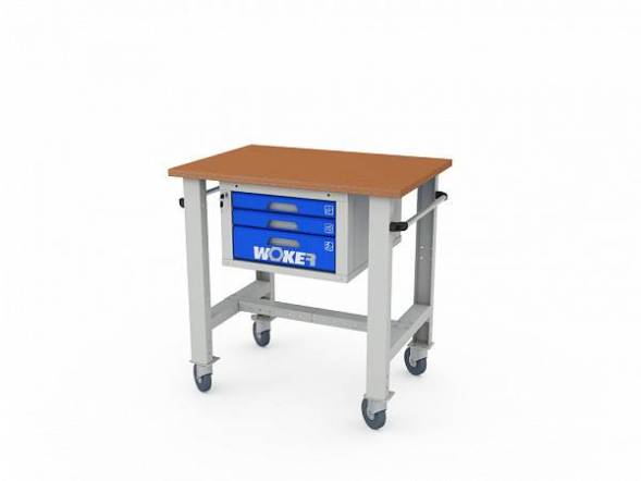 Стол рабочий ДВК мобильный WOKER PRO 03.1000