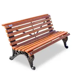 Скамейка чугунная «Отдых» 3,0 м (3 опоры)
