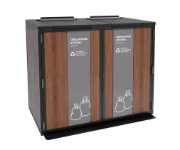 Контейнерный шкаф «Блок композит» Сталь, композит