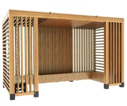 Теневой навес «Велариум» 6,3х4х3 м