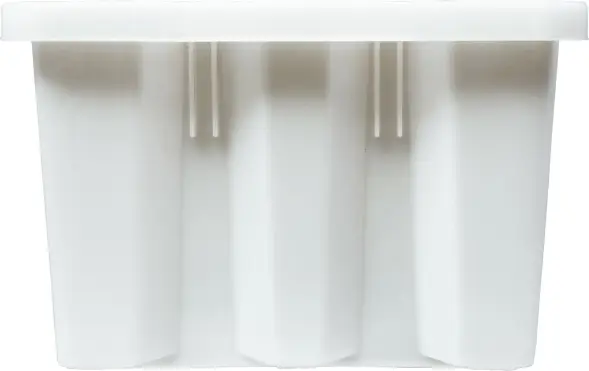 Ящик сплошной пластиковый, 600x300x195 мм, 27 л, белый [417 м]