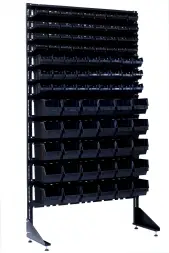 Стеллаж с пластиковыми ящиками 1801-4/3/5 CH