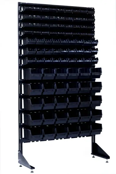 Стеллаж с пластиковыми ящиками 1801-4/3/5 CH