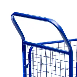 Тележка платформенная Стелла-техник КПО-300-С-200-И, с бортами, 600х1000мм