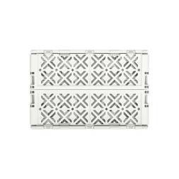 Ящик пластиковый складной ECONOVA Stocky S, 165х124х73 мм, 1.2 л, белый [434297516]