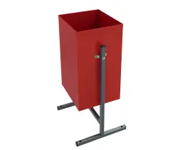 Урна стальная «Омега» квадратная