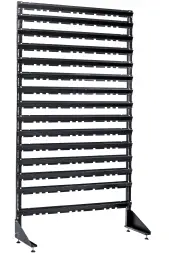 Стеллаж с пластиковыми ящиками 1801-1/12/1 K