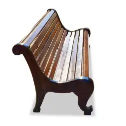 Скамейка чугунная «Родник» 3,0 м (3 опоры)