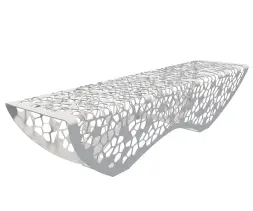 Скамейка стальная «Филигран»