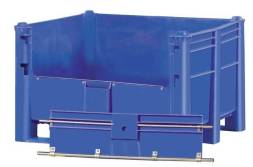 Большой пластиковый контейнер Type 1000 solid w/removable door