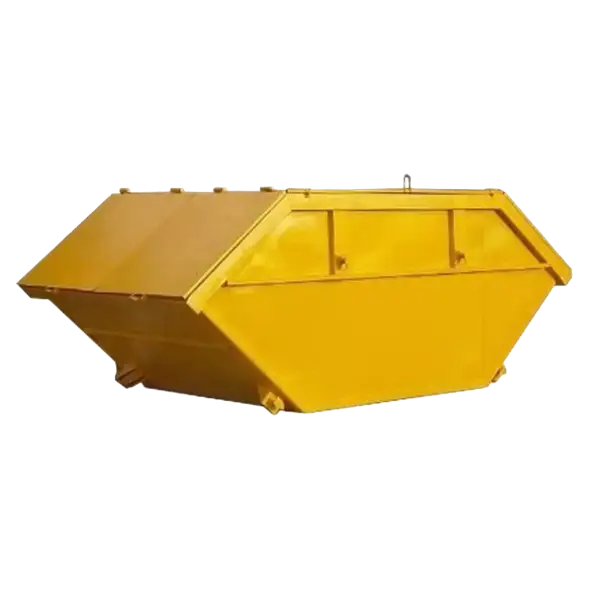 Металлический бункер 8 куб.м закрытого типа толщина металла 3/3мм