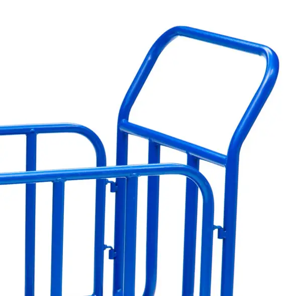 Тележка платформенная Стелла-техник КПО-300Т-160-К, с бортами, 600х1000мм