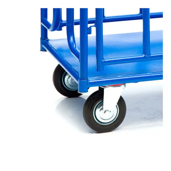 Тележка платформенная Стелла-техник КПО-300Т-160-К, с бортами, 600х1000мм