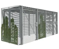 Декор для ТБО, Навесов и Пергол Разработка паттерна по эскизу