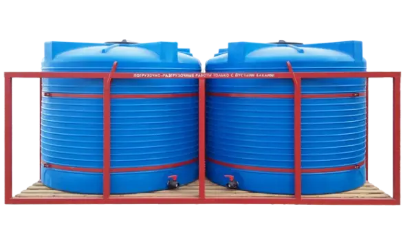 Каркас двойной для транспортировки, растворных узлов, агротехники на 10000 литров
