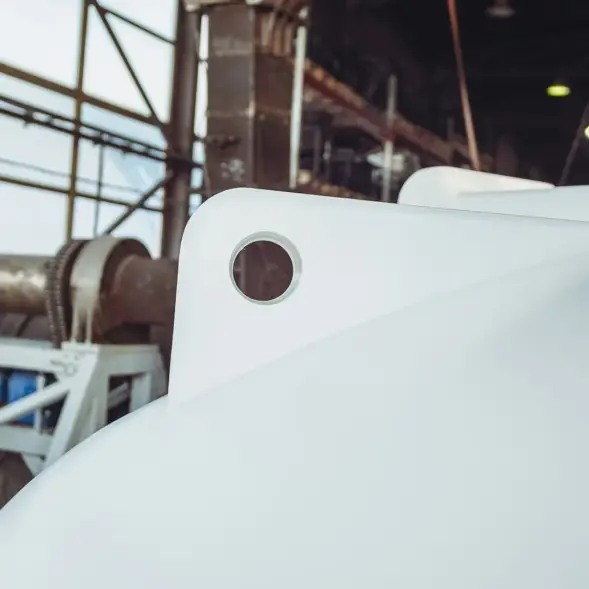 Емкость ЦКТ 5000 л с патрубком 160мм под плотность до 1,2 г/см³ белая