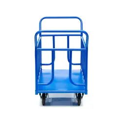 Тележка платформенная Стелла-техник КПО-500Т-125-К, с бортами, 800х1200мм