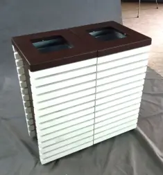 Урна "Горизонт-2", с емкостью 2х60 л