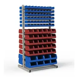 Стеллаж двусторонний №149 (1835х950х760)