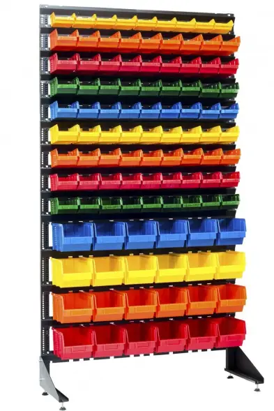 Стеллаж с пластиковыми ящиками 1801-1/8/4 Kombo