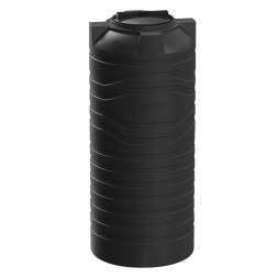 Емкость пластиковая цилиндрическая вертикальная, 400 л, черный [TN400S1]