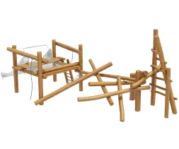 Игровой комплекс HARDWOOD «Логс-6»