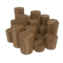 Пирамида из бревен HARDWOOD «Щёлково»