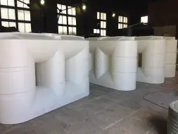 Прямоугольный бак для воды 2000 л